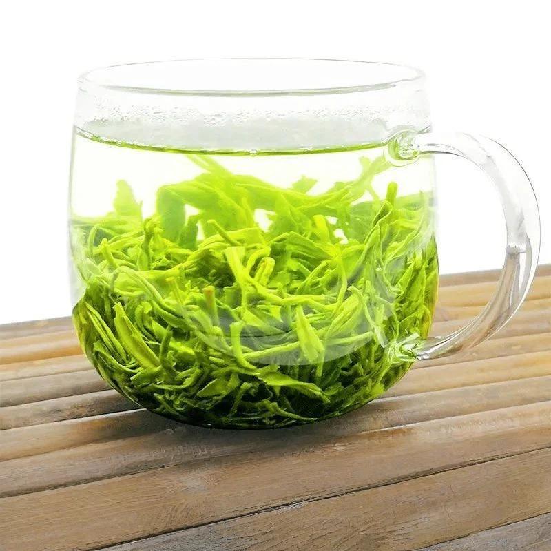 Аутентичный Высокогорный Зеленый Чай Облачный Туман с Ароматом Каштана, Для Многократного Заваривания, Залитый Солнцем, Насыщенный Аромат, Листовой, Обжаренный, Молодой Чай