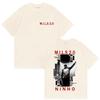 Rapper Ninho Mils 20 Album 2026 Merch T-Shirt Unisex Gothic Hip Hop Kleidung T-Shirts Retro-Stil Kurzarm-T-Shirts Unisex