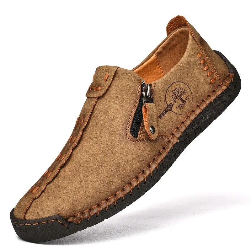 Leather Shoes Casual Sneakers Men Driving Comfortable High Quality Leather Shoes Men Loafers Tooling Shoe Zapatillas Hombre
