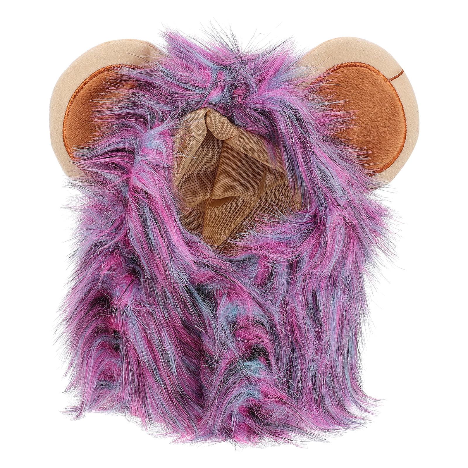 

1Pcs Dog Cat Lion Hat Halloween Costume Pet Dress Up Party Accessory Comfortable Lightweight Festival Wear Adjustable Fit S