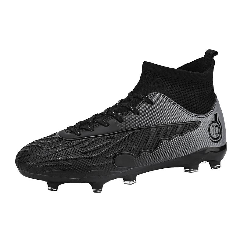 Mens Football Shoes Long Spikes Five-a-side Soccer Shoes Outdoor Sports Field Training Grass Cleats Soccer Shoes for Men