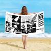 1pc Nirvana Band Album Beach Towel Classic Rock Album Microfiber Quick Dry Soft Skin Friendly Gym Sports Towel Beach Accessories