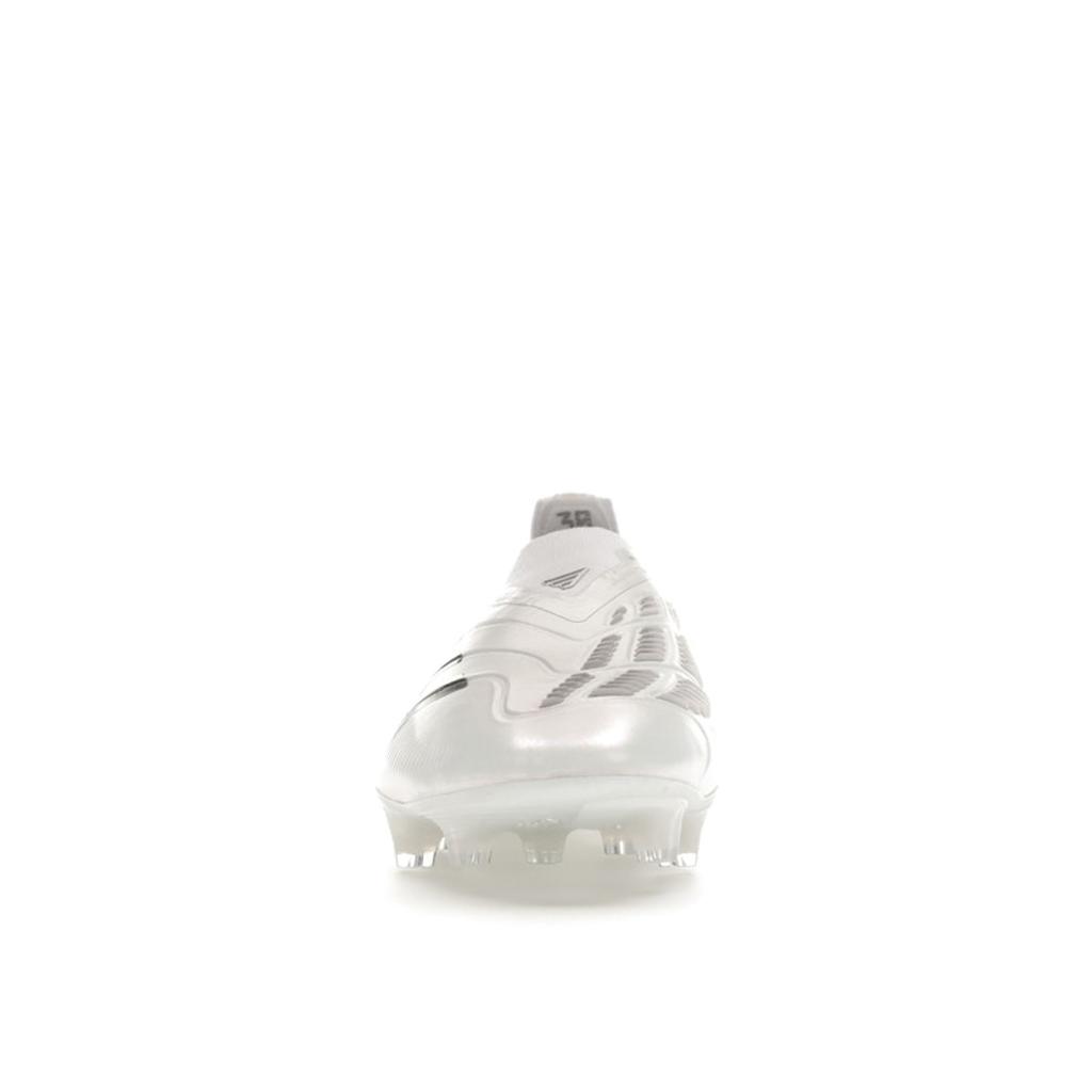 Adidas Predator 24 Elite Laceless FG Pearlized Pack Unisex Sneakers White Cloud-White Silver-Metallic IE1806