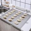 WXCOO Acrylic Cutting Board Transparent Chopping Boards with Lip for Cut Bread Fruit Cutting Board Kitchen Protector Counter