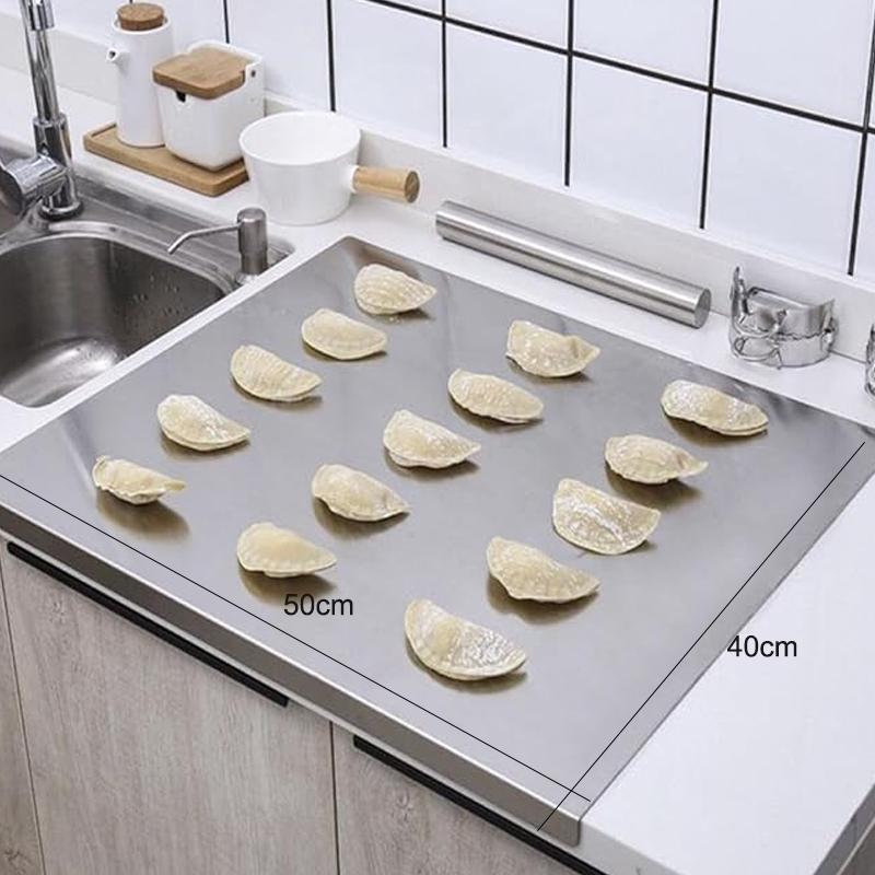 WXCOO Acrylic Cutting Board Transparent Chopping Boards with Lip for Cut Bread Fruit Cutting Board Kitchen Protector Counter