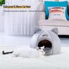 New Deep Sleep Comfort In Winter Cat Bed Iittle Mat Basket Small Dog House Products Pets Tent Cozy Cave Nest Indoor Cama Gato