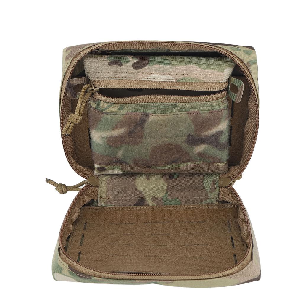 Camouflage Molle Medical Bag Multiple Mount System Wilderness Survival Emergency Items Storage Bag CP