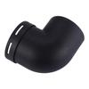 60mm L-Shaped Bend Car Air Diesel Heater Duct Hose Pipe Outlet Connector Fit for Webasto Eberspaecher