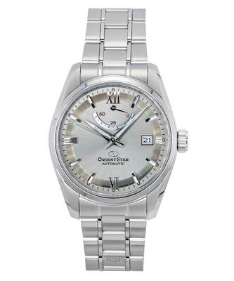Star Contemporary Stainless Steel Grey Dial Automatic RE-AU0110N 100M Men's Watch