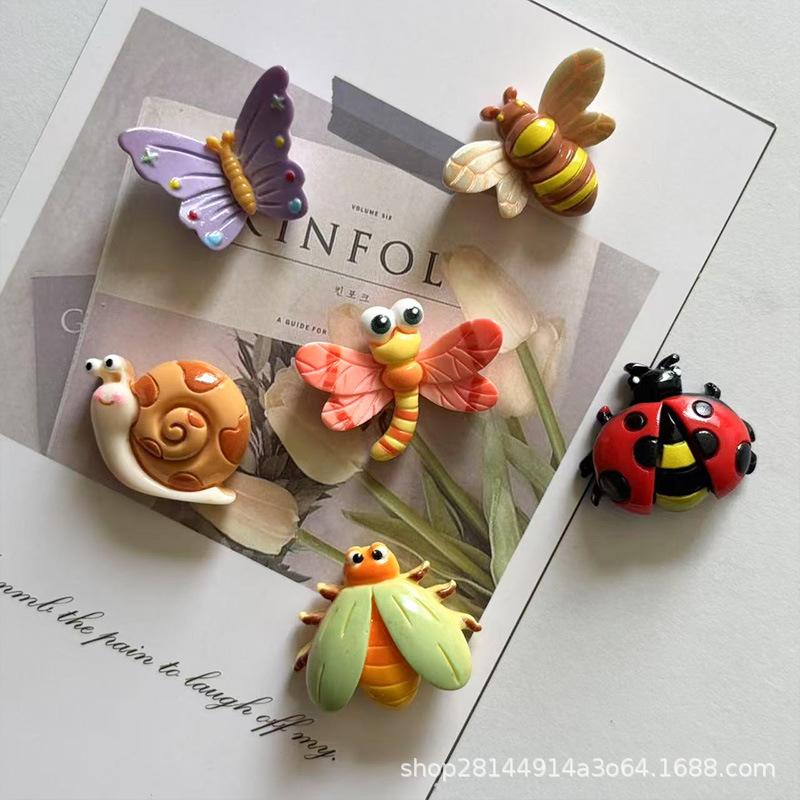 Cute Creative Refrigerator Magnets Set of 6 - Fun Kitchen Fridge Decor