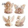Collectible Bead Art Kit 1 Set 3D Beaded Animal DIY Kit, Beading Crafts with Instructions, Handmade Insect Bird Fairy for Kids Adults Beginners