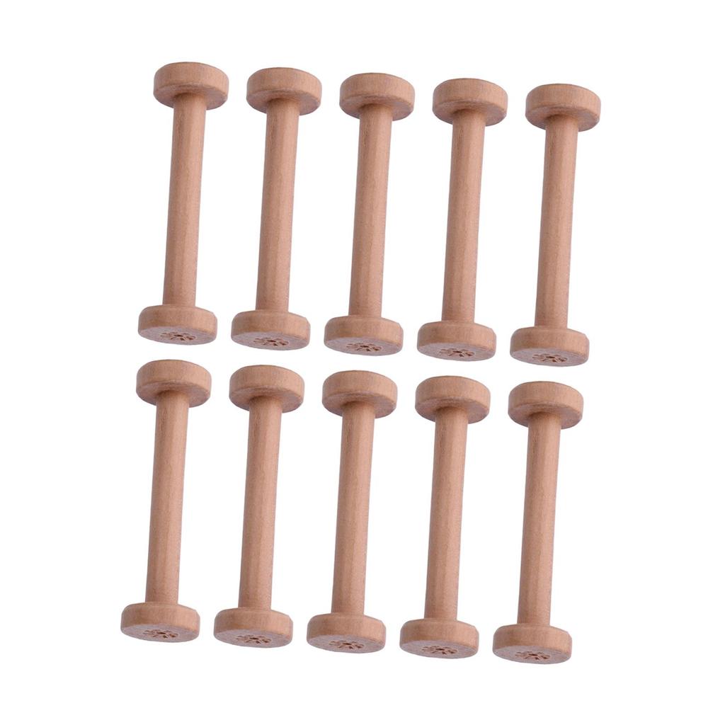 10x Bastelspule Nähzubehör Spule für Stickgarn