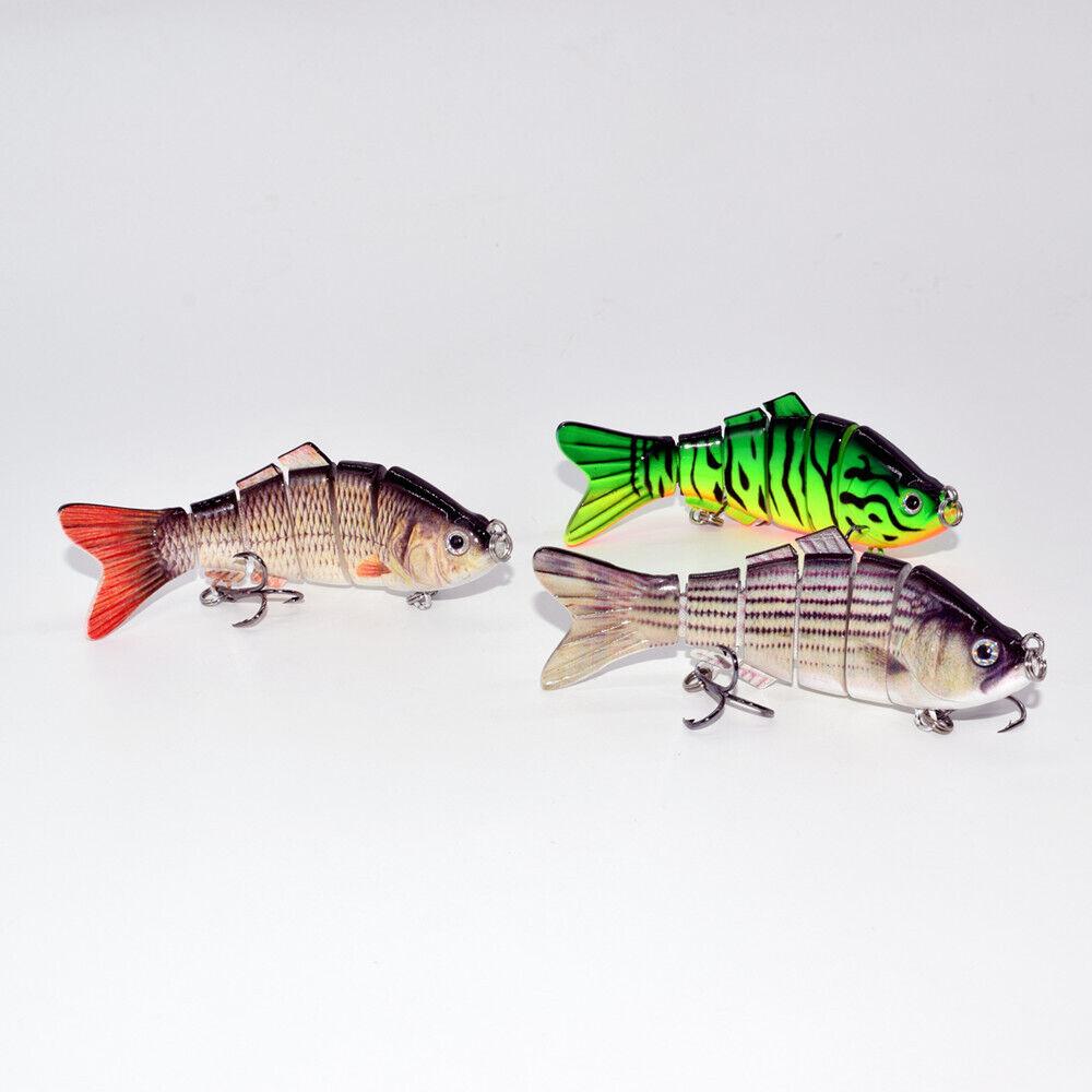 Leurres De Pêche Crankbait – Appâts Poisson Multicolores – Occasion – Eau Douce