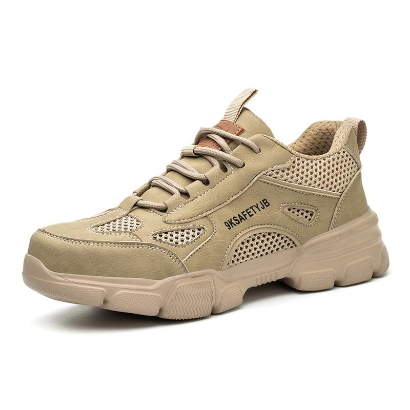 New Style Summer Safety Shoes For Men Light Breathable Sneaker Comfortable Indestructible Hombre Work Sneakers