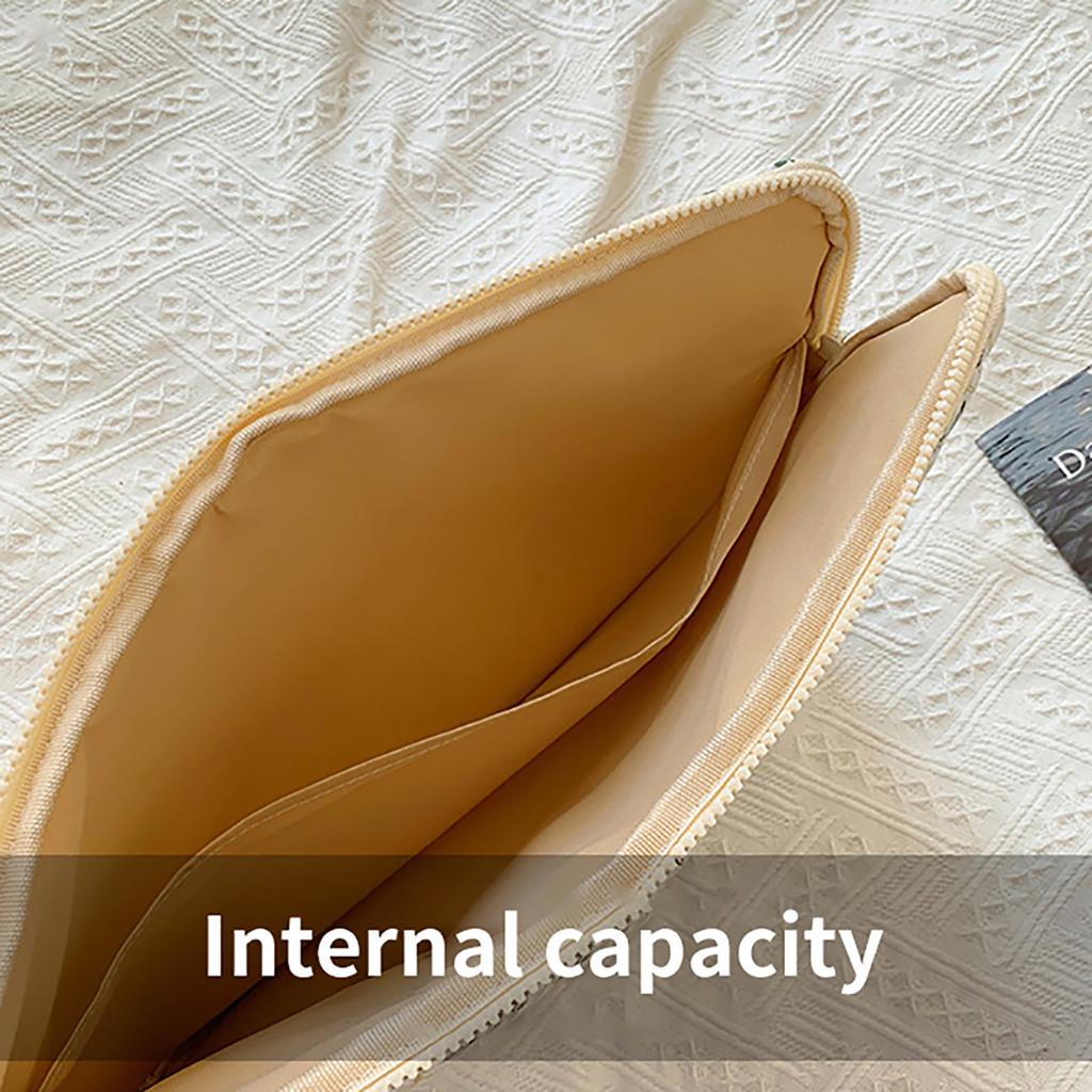 Flower Pattern Laptop Sleeve Case Bags For Ipad Air Pro 11 Inch Cover Laptop Bag Inner Bag Flat Bag