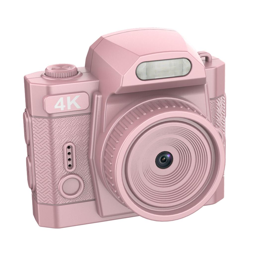 Keychain Digital Camera 64MP 4K Built in 19 Filter Effects 78 degrees  Wide Angle LED Fill Light HD Small Retro Video