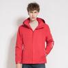 Men Women 3-in-1 Detachable Fleece Jacket Outdoor Hiking Camping Ski Windproof Warm Breathable Coat