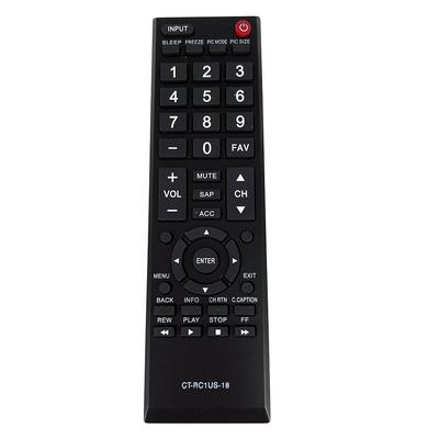 Neue CT-RC1US-18 Fernbedienung für Toshiba TV 32L310U20 49L510U18 55L510U18 32L310U18 32L220U19