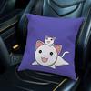 AAzumanga Daioh Pillow Case Sofa Decorative Home Doublesided Print Plush Square Throw Pillow Cushion Cover