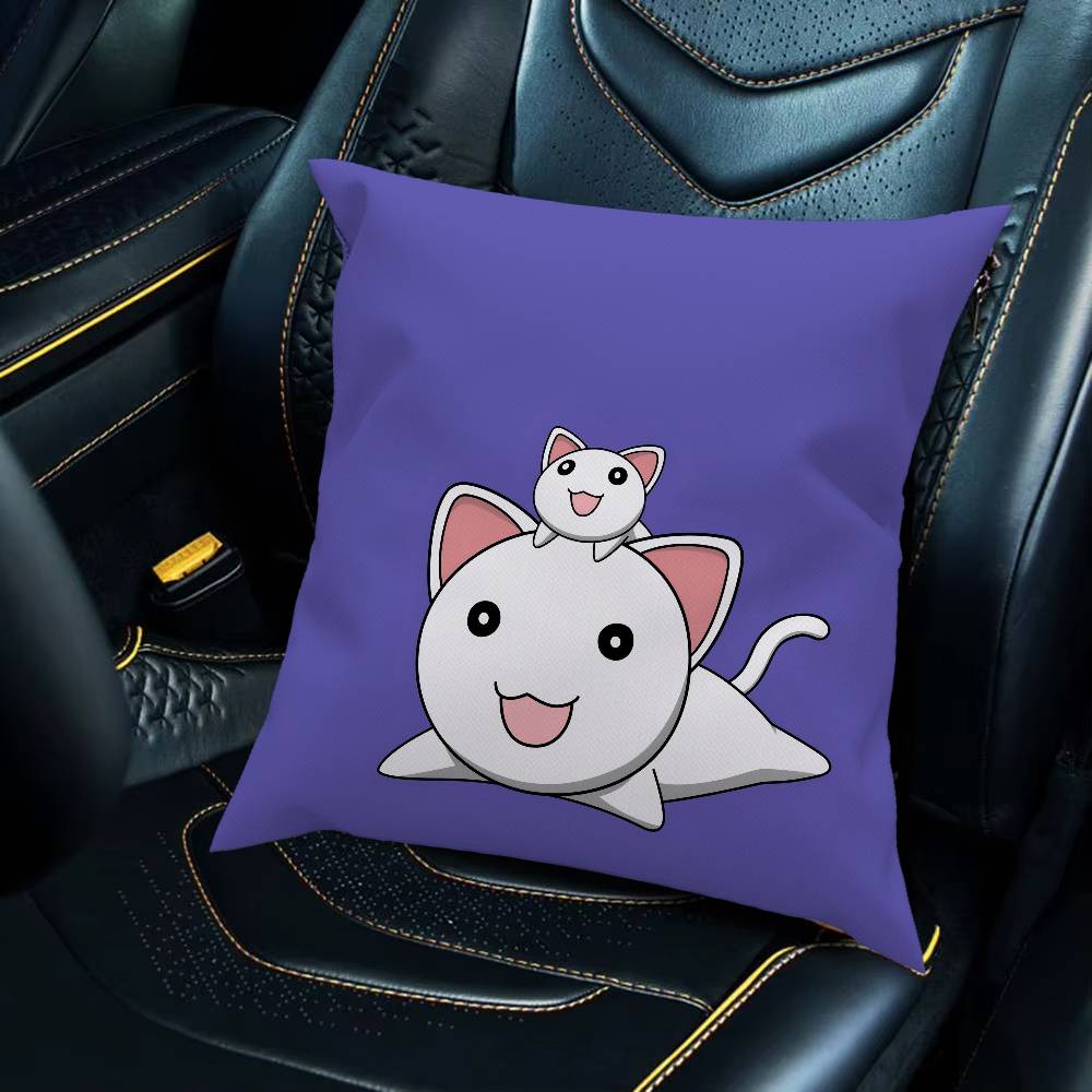 AAzumanga Daioh Pillow Case Sofa Decorative Home Doublesided Print Plush Square Throw Pillow Cushion Cover