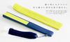 BOUDAI Folding Fan by COLOR Green x [Light Purple]