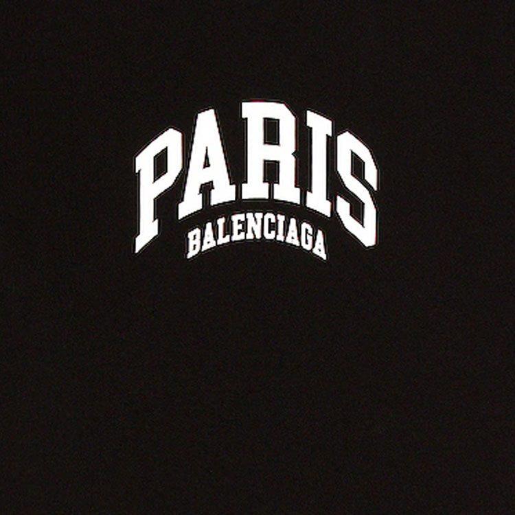 Balenciaga Mens Cities Paris Medium Fit T shirt 612966TLVL71070