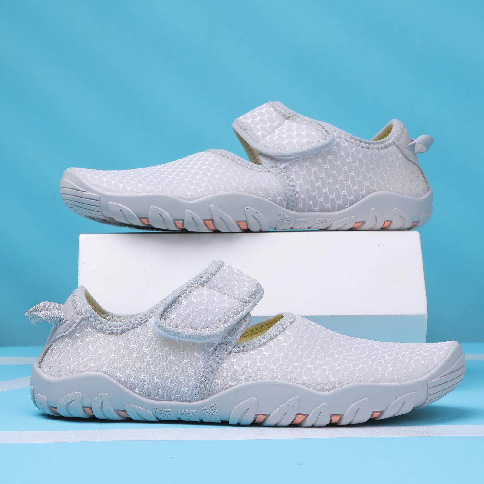 

Модные летние легкие походные ботинки для заброда унисекс большого размера дышащие быстросохнущие повседневные спортивные пляжные повседневные водные туфли 35-43 43 серый