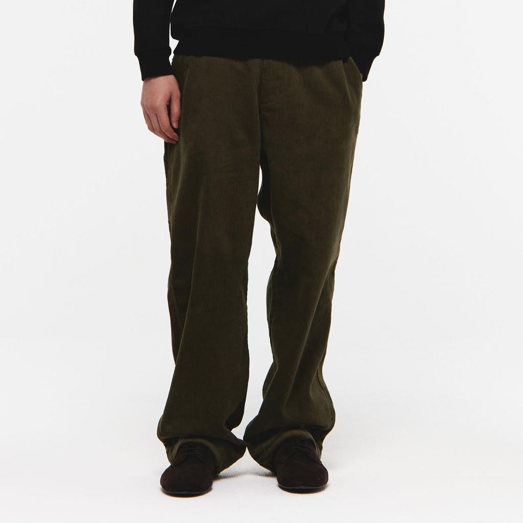 KANGOL Corduroy Basic Pants 4561 Khaki