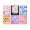 60pcs/pack PET Flowers Stickers Collage Scrapbooking Materials Decor Junk Journal Stationery Aesthetics