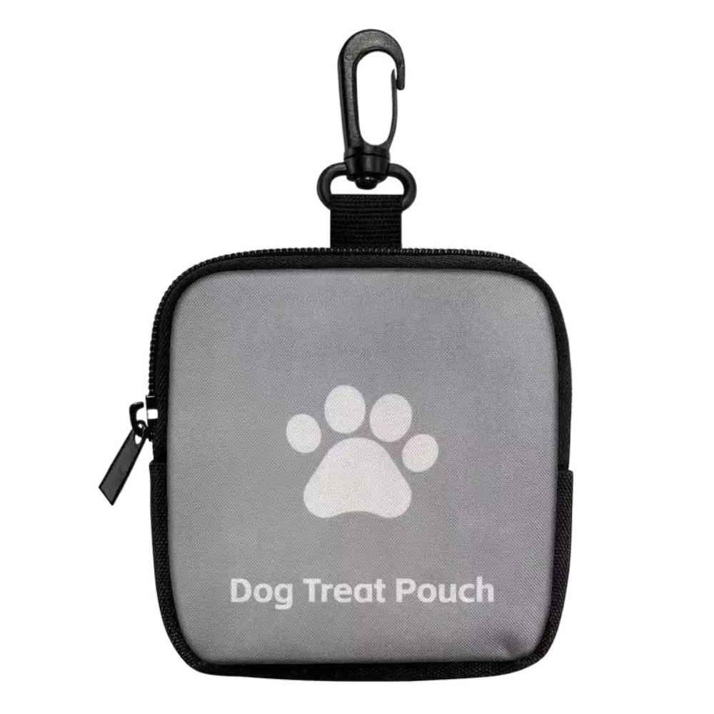 Mini Waterproof Dog Treat Pouch Portable PVC Dog Training Rewards Bag Multifunctional Compact Snack Bait Bag for Training