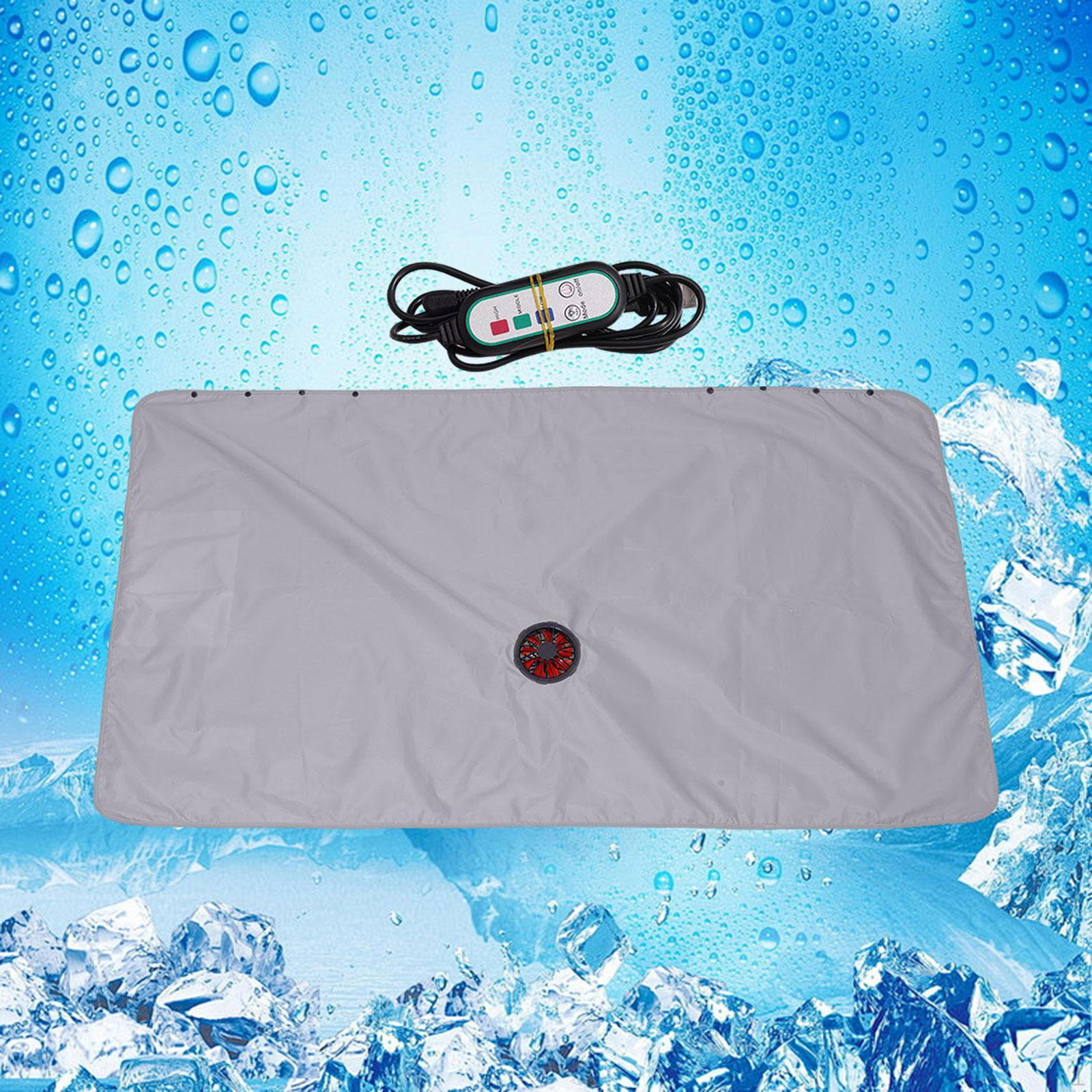 

Удосконалена охолоджувальна ковдра з можливістю регулювання для дому та подорожей сірий колір