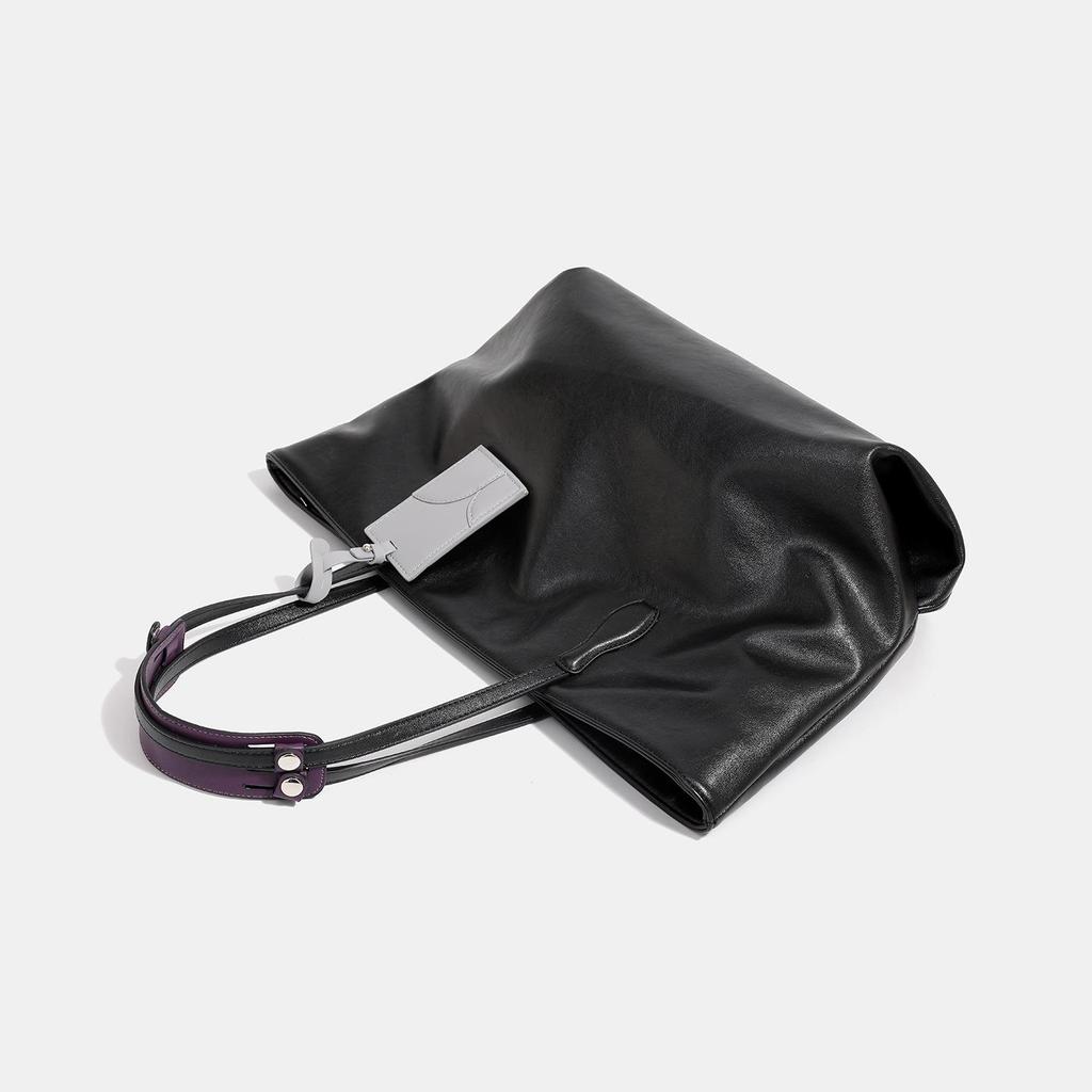 Small Niche Design, Large Capacity Tote Bag, Women's High-end Texture, Casual Commuting Shoulder Bag, Handbag