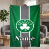 Coperte di Flanella Personalizzate Boston Celtics Morbide Calde Accoglienti per Arredamento Casa Regali di Festa