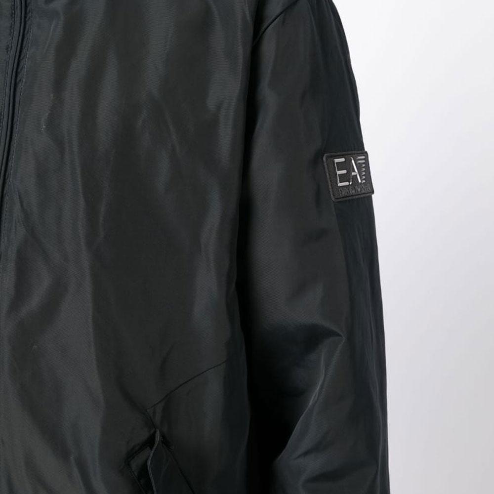 Emporio Armani SS23 EA7 Series Solid Color Logo Patch Pilot Jacket Men Jackets Dark-Blue 3RPB24-PNT3Z-1578