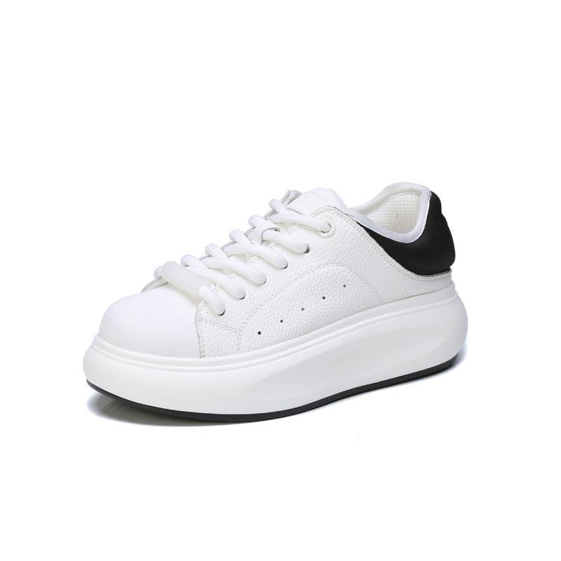 New Fashionable Women's Sneakers Thick-soled Single Shoes Casual Sports Shoes