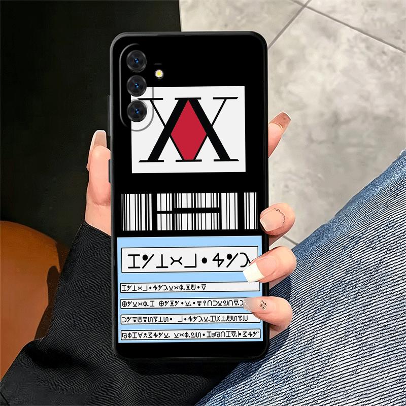 Hunter X-Hunters Anime Soft Phone Case for Samsung A17 A37 A57 A16 A26 A36 A56 A15 A25 A35 A55 A14 A24 A34 A54 A13 A23 A33 A53 A