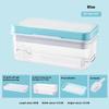 Ice Cube Tray with Lid and Bin Ice Trays for Freezer Ice Cube Trays for Freezer with 2 trays Container Lid&Ice Scoop BPA Free
