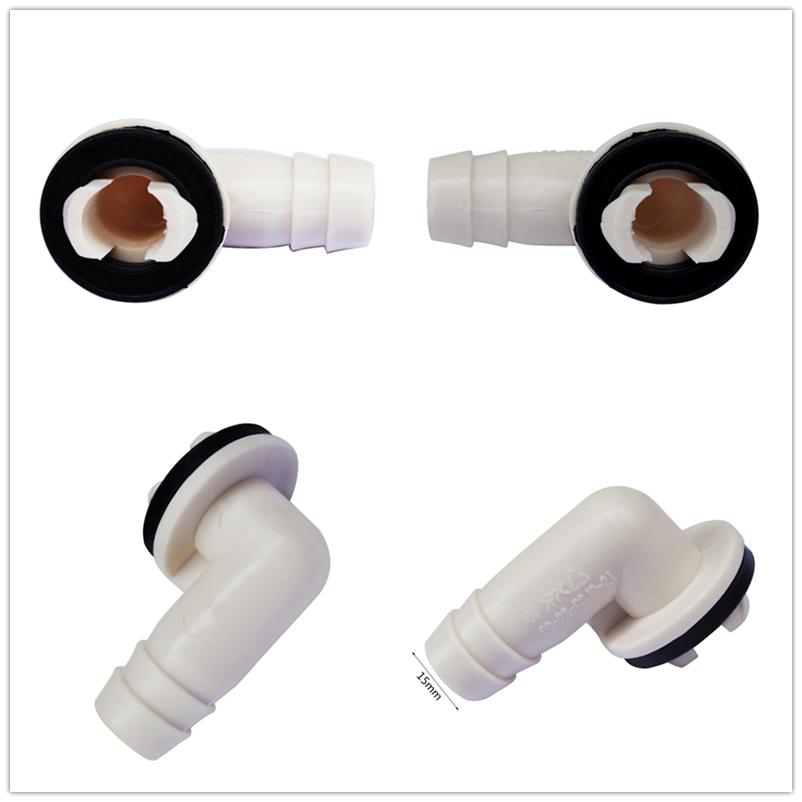 For AC System Drain Hose Adapter 0.75in with Rubber Ring Easy to Install Higher Tightness for MEDIA Extenal AC
