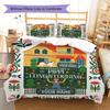 Pippi Longstocking Custom Name Pattern Bedding,Quilt Set Quilt Cover Pillowcase Home Birthday Gift(1 * duvet cover + 2 * pillowcase, without core)