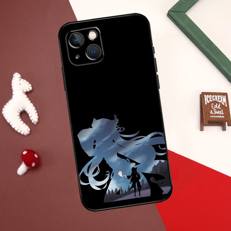 Carcasă Genshin Impact Hu Tao pentru iPhone 13 12 14 15 Pro Max Mini 7 8 Plus SE 2020 X XS MAX XR 11 14 15 Pro Max