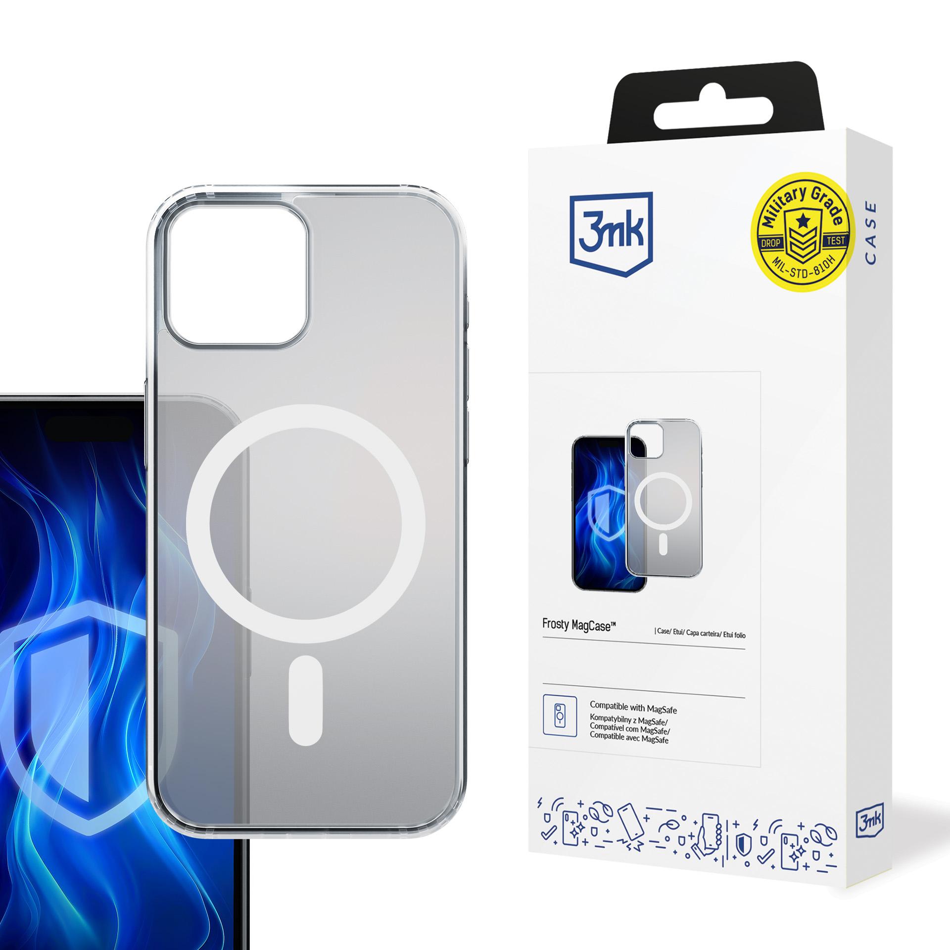 Oem Weiß Apple Iphone 15 – 3Mk Frosty Magcase - Bild 3