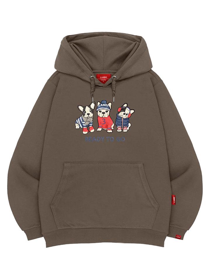 Ready Puppy Hoodie Unisex Big Size M~4Xl (B Type)