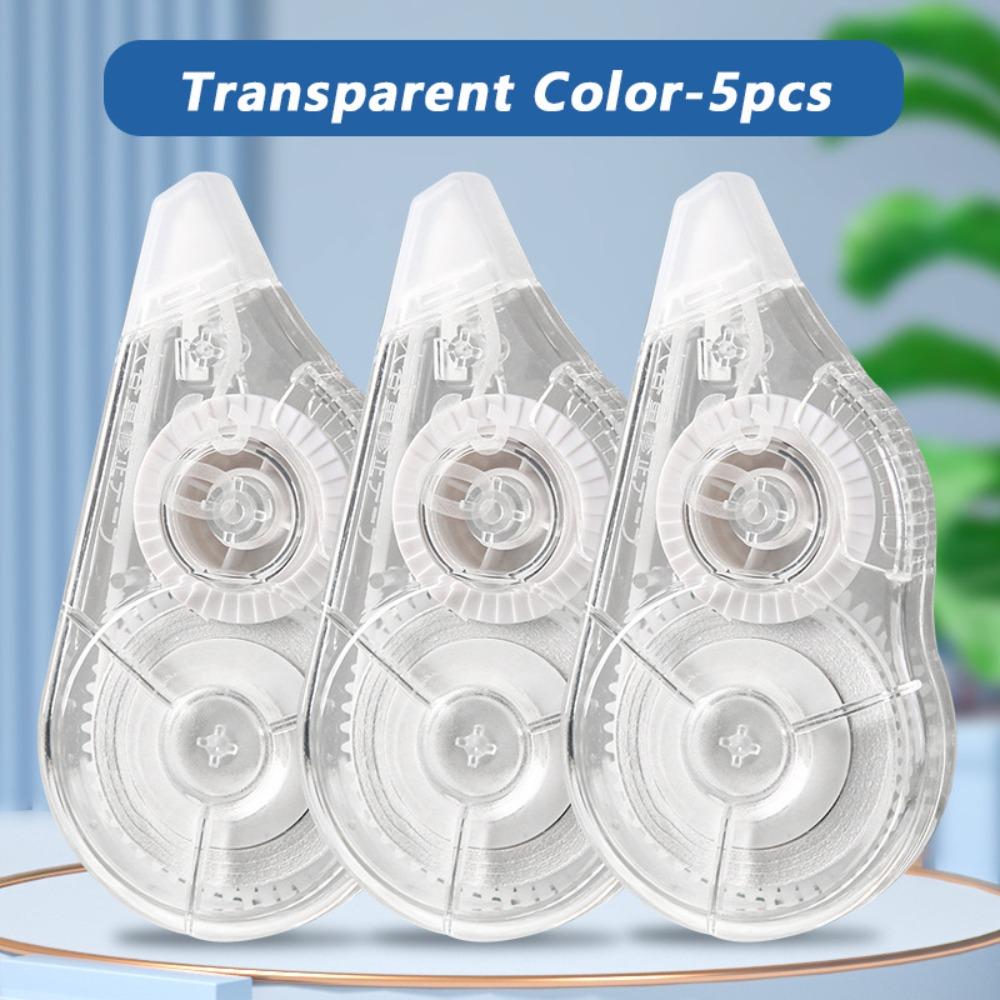 

5PCS/Set Silent Correction Tape Students Special Correction Band Alteration Tape School Office C