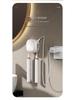 Luxury Minimalist Wall-Mounted UV Sterilizing & Drying Travel Toothbrush Holder