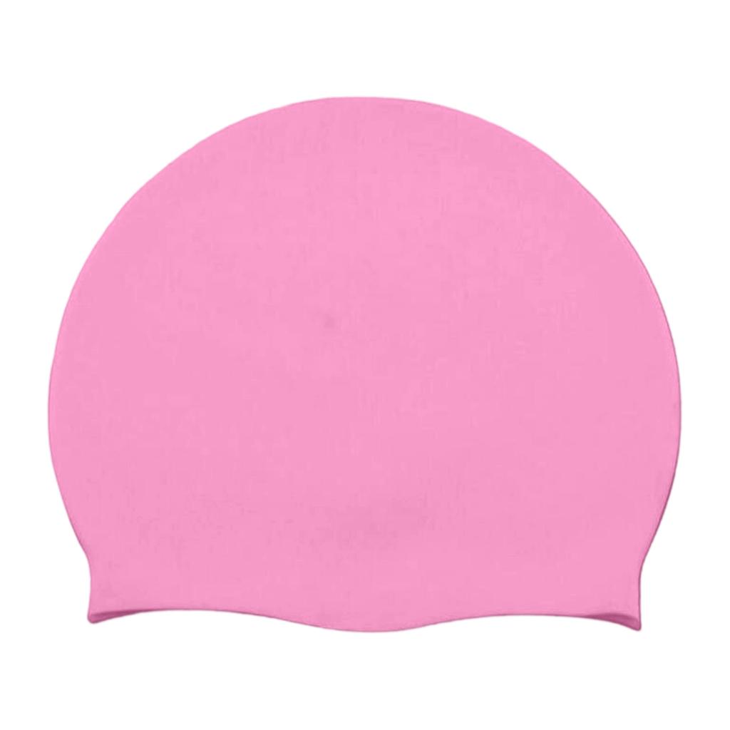 Silicone Swim Cap High Elasticity Waterproof Swimming Hat Ear Protection Comfortable Fit Stretchable Material Durable Design