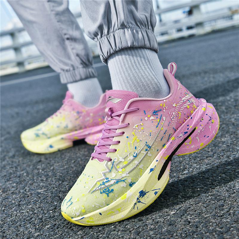 Chitu 9pro boys carbon board running shoes ultra-light shock absorption children's professional physical test running sports shoes for primary school