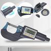 Digitaler Mikrometerhalter, 0–25 mm, LCD-Bildschirm, elektronischer Außenmikrometer mit Skalenlinie, 0,01 mm, hochpräzises Messschieber-Werkzeug