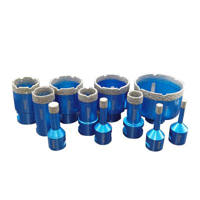 5PCS 20/25/30/35-40mm Diamond Coated Drill Bits Set Ceramic Tile Hole Saw with For Glass Ceramic Marble Granite Stone Porcelain
