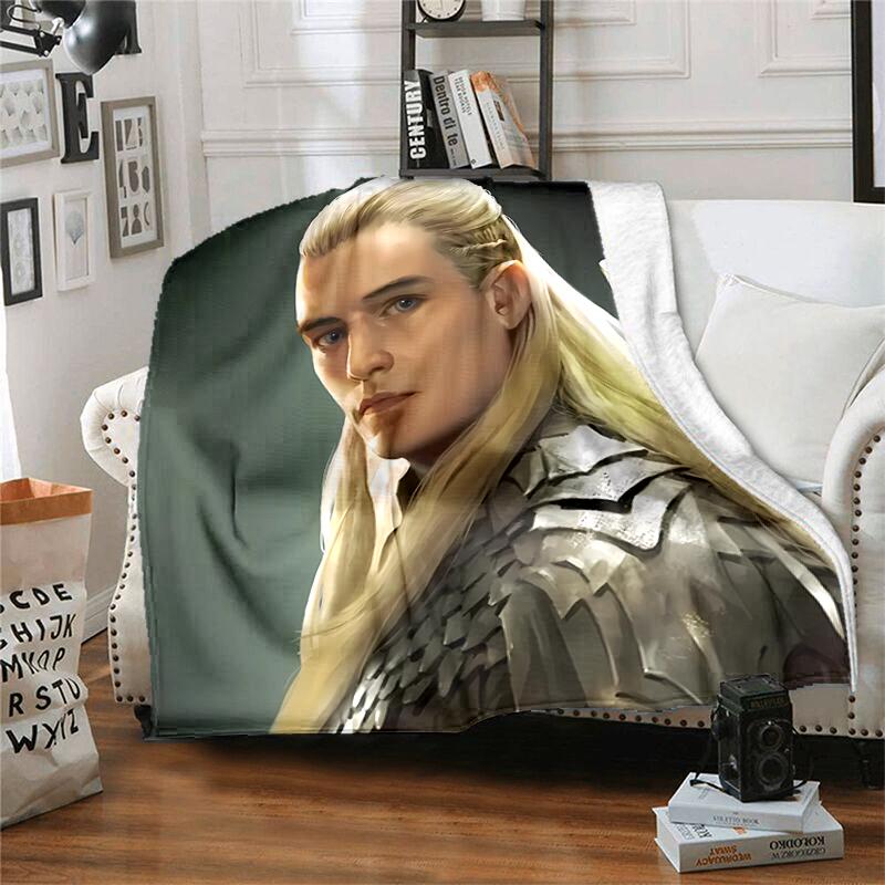 1pc Blanket The Lord of the Rings1 Print Design, Lightweight Blanket for Sofa, Bed- Soft &Warm, Gift for All Seasons like Christmas, Halloween