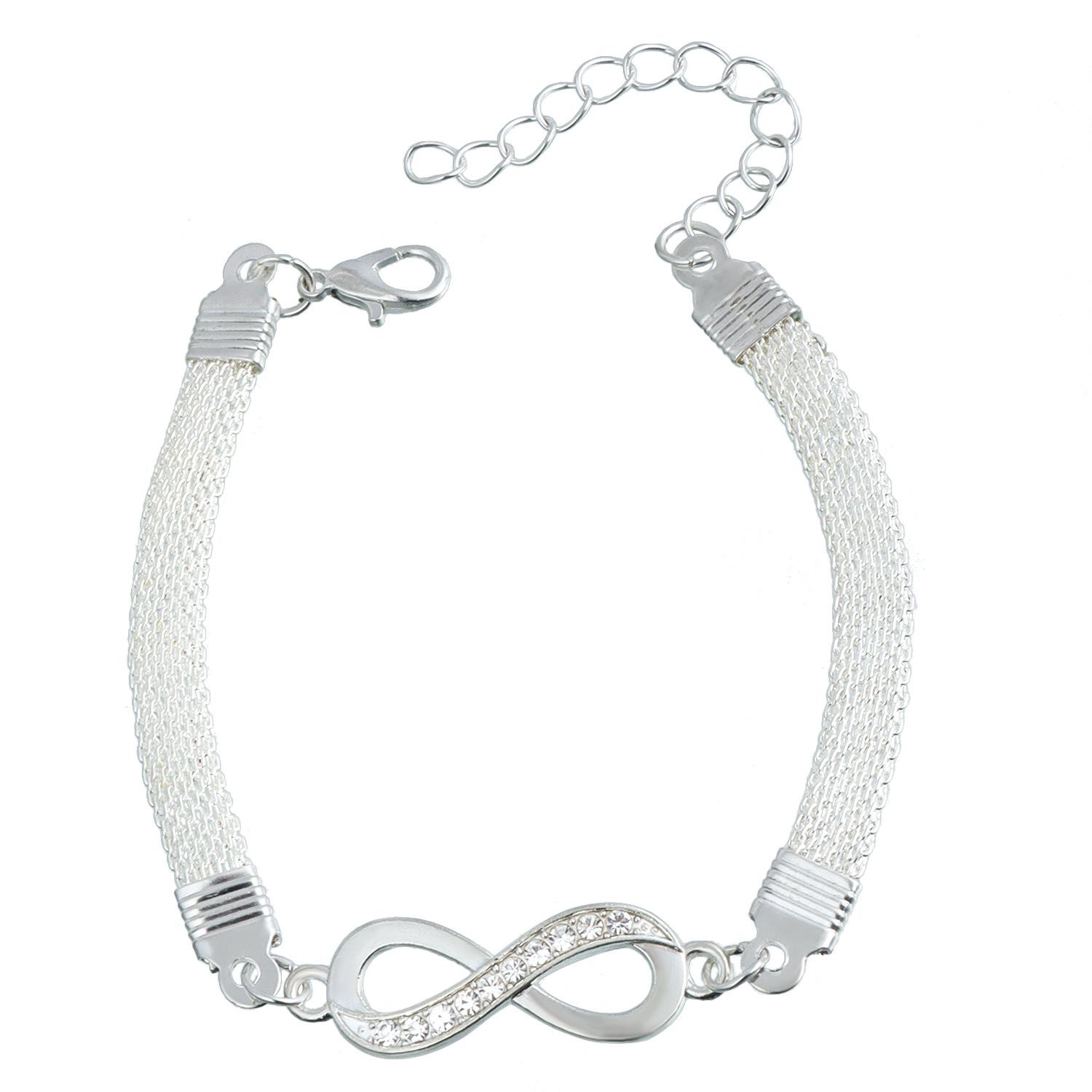 

European and American jewelry design creative retro simple lucky 1 character bracelet ins wind women fashion opening bracelet